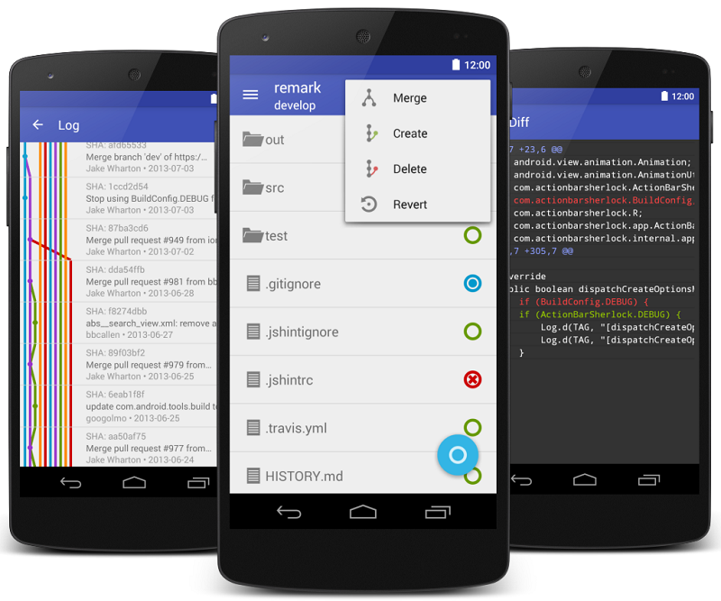Git client for Android